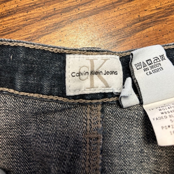 Jean skirt, 1970's mini skirt, size 2. - Picture 5 of 8